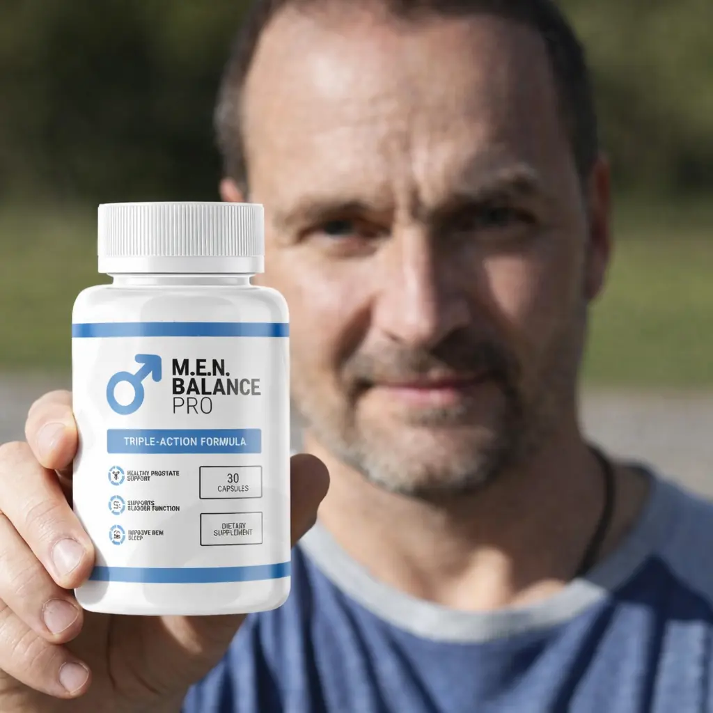 Customer using MEN Balance Pro supplement